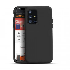 Силиконовая накладка Soft Silicone Case для Samsung M52/M525 2021 Black