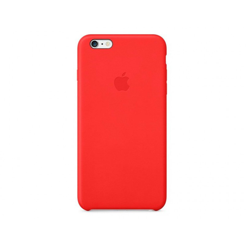 Кожаная накладка iPhone 6 Original Red