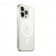 Силіконова накладка Silicone Case Magsafe для iPhone 13 Pro Max Transparent