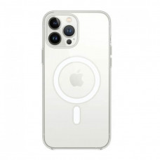 Силіконова накладка Silicone Case Magsafe для iPhone 13 Pro Transparent