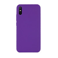 Силиконовая накладка Silicone Case для Xiaomi Redmi 9A Violet