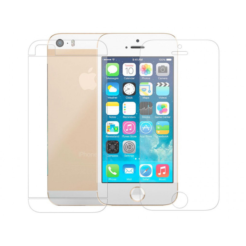 Защитная пленка iPhone 5/5S Front and Back Matte