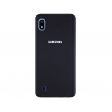 Силіконова накладка Silicone Case для Samsung A10 2019 A105 Black
