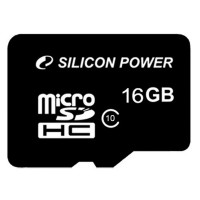 MicroSDHC 16 GB Silicon Power Class 4 No Adapter