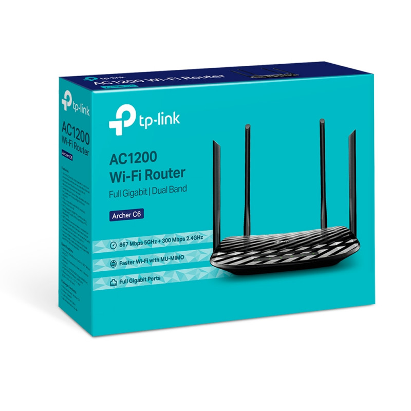 Маршрутизатор TP-Link Archer C6 AC1200