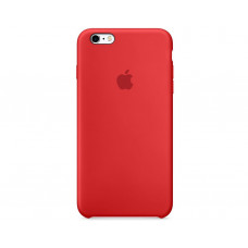 Силіконова накладка для iPhone 6/6S Silicone Case Product Red