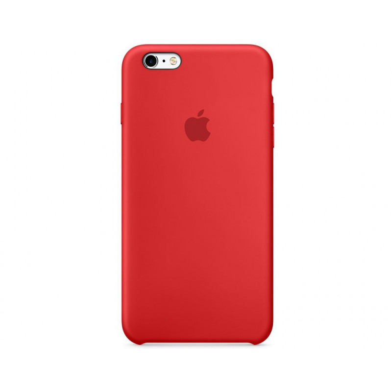 Силіконова накладка для iPhone 6/6S Silicone Case Product Red