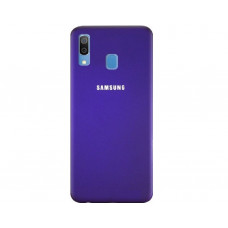 Силіконова накладка Silicone Case для Samsung A30 2019 A305 Violet