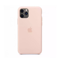 Силіконова накладка Silicone Case для iPhone 11 Pro Powder