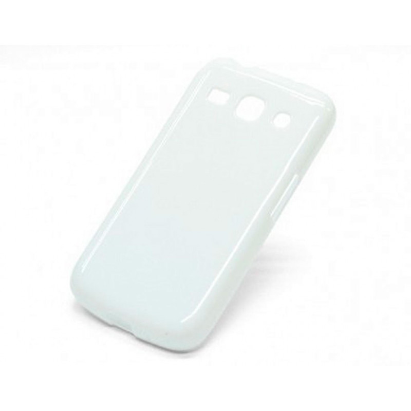 Силиконовая накладка Samsung G350 White