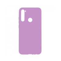 Силиконовая накладка Silicone Case для Samsung A21 2020 A215 Lilac