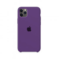 Силиконовая накладка Silicone Case для iPhone 11 Pro Violet