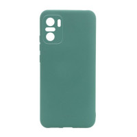 Силиконовая накладка Molan Cano для Xiaomi Redmi Note 10/Note 10S Light Green