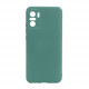 Силіконова накладка Molan Cano для Xiaomi Redmi Note 10/Note 10S Light Green