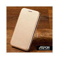 Чохол-книжка Aspor для Samsung A10 2019 A105 Leather Gold