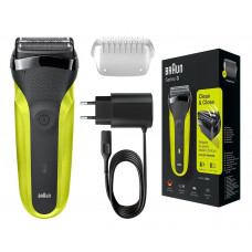 Электробритва Braun 300s типа 5408 black/green
