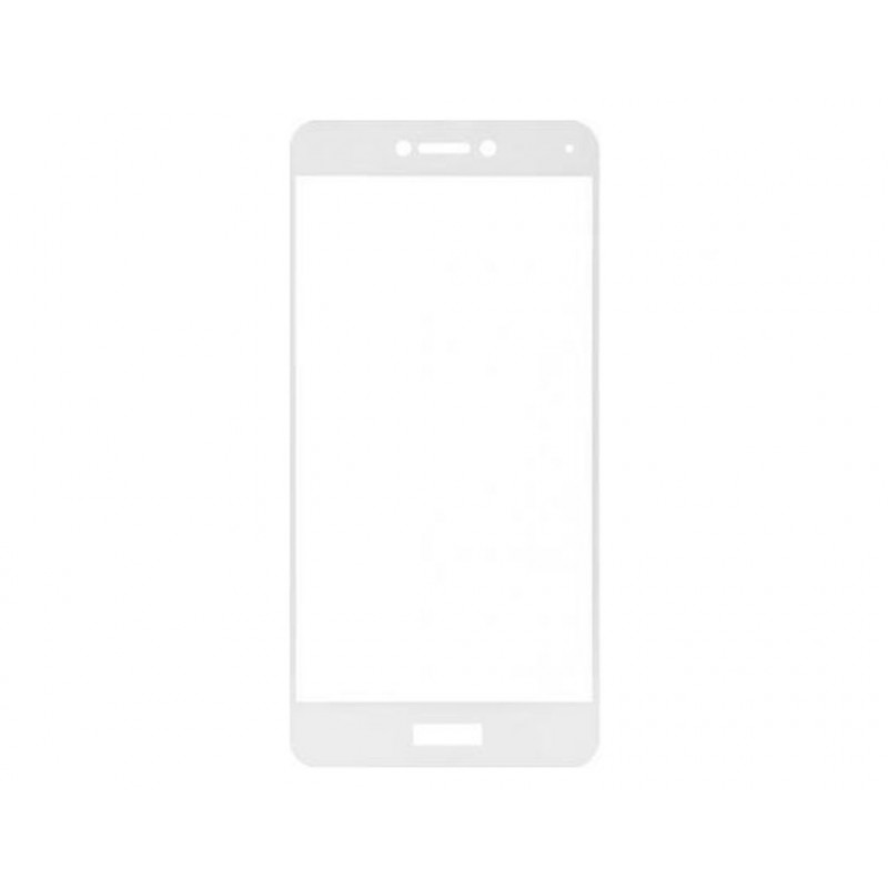 Защитное стекло Huawei P8 Lite 2017 Full Screen White