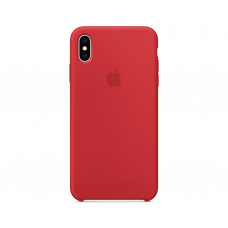 Силіконова накладка для iPhone X/XS Silicone Case Cherry