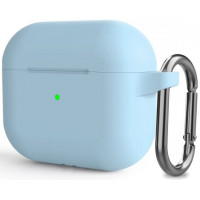 Чохол для навушників Silicon Case Apple AirPods3 Sky Blue