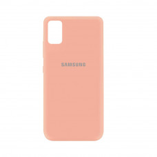Силіконова накладка Silicone Case для Samsung A41 2020 A415 Coral