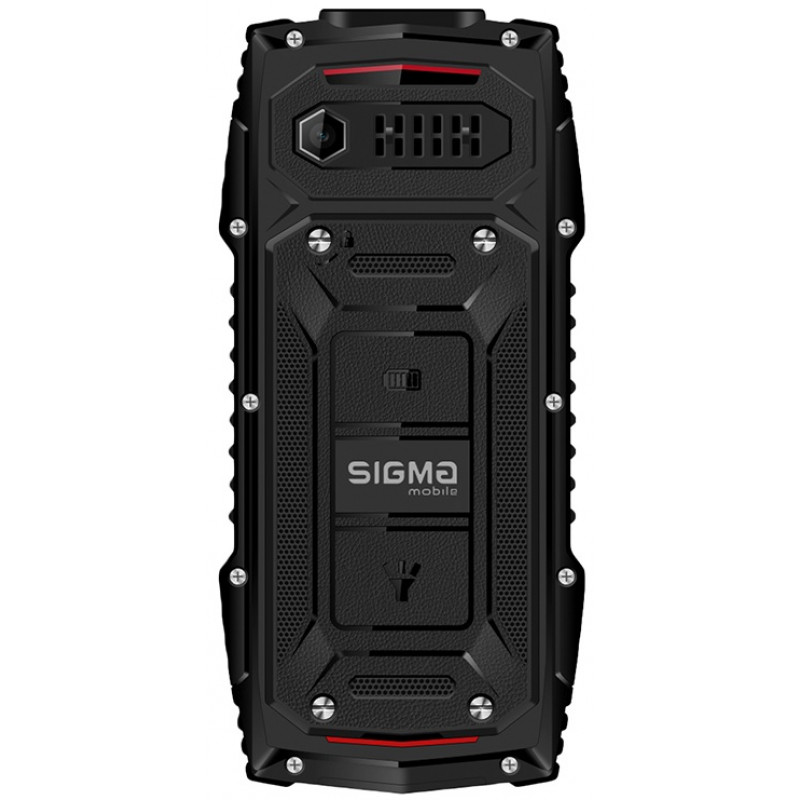 Мобильный телефон Sigma mobile X-treme AZ68 Dual Sim Black/Red