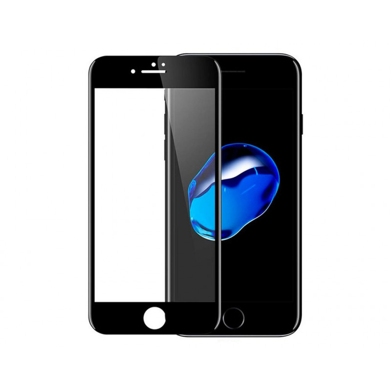 Защитное стекло iPhone 7 4D Black