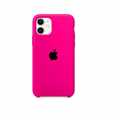 Силіконова накладка Silicone Case для iPhone 11 Fuchsia