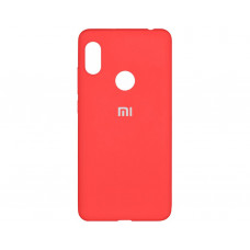 Силіконова накладка Silicone Case для Xiaomi Redmi Note 7 Red