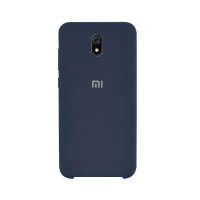 Силіконова накладка Silicone Case для Xiaomi Redmi 8A Dark Blue