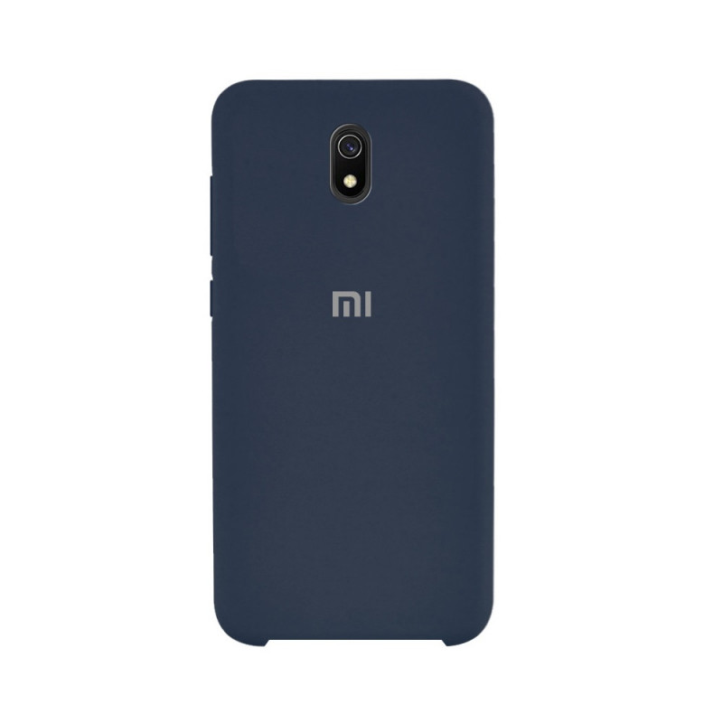 Силіконова накладка Silicone Case для Xiaomi Redmi 8A Dark Blue