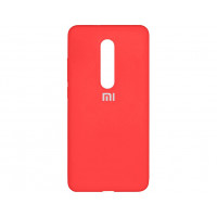 Силиконовая накладка Silicone Case для Xiaomi Mi 9T Red