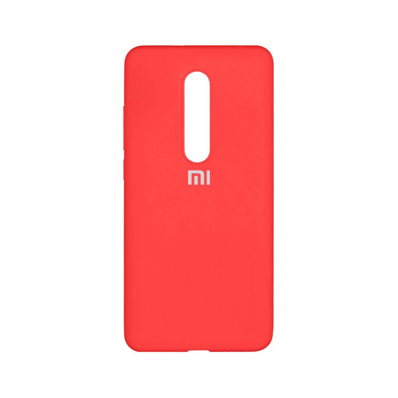 Силіконова накладка Silicone Case для Xiaomi Mi 9T Red