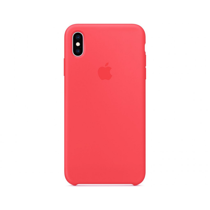 Силіконова накладка для iPhone X/XS Silicone Case Coral Color