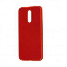 Накладка карбонова Kevlar для Xiaomi Redmi 8 Red