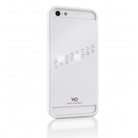 Чехол White Diamonds Materialized Metal Stream iPhone 5/5S White (1210MMSTR47)