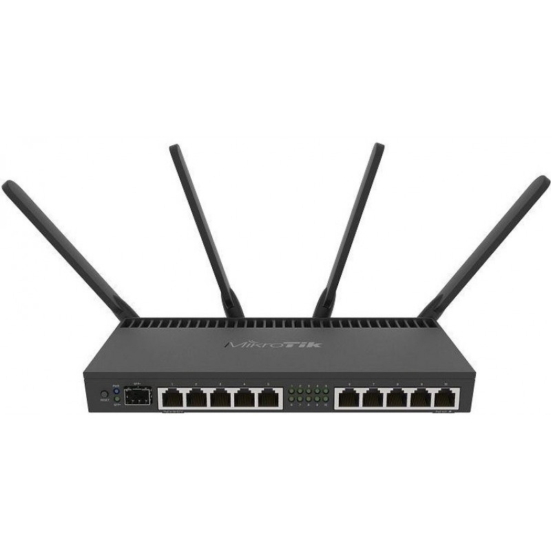 Маршрутизатор MikroTik RouterBOARD (RB4011iGS+5HacQ2HnD-IN)