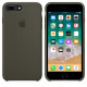 Силіконова накладка Silicone Case для iPhone 7/8 Olive