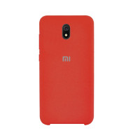 Силиконовая накладка Silicone Case для Xiaomi Redmi 8A Red