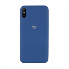 Силиконовая накладка Silicone Case для Xiaomi Redmi 9A Blue