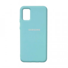 Силіконова накладка Silicone Case для Samsung A02S/A025 2021 Motton Blue