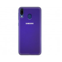 Силиконовая накладка Silicone Case для Samsung M20 2019 M205 Violet