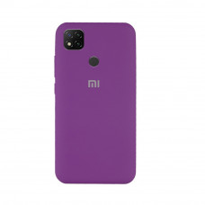 Силиконовая накладка Soft Silicone Case для Xiaomi Redmi 9C Purple