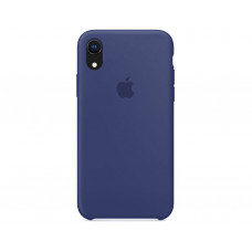 Силіконова накладка Silicone Case для iPhone XR Blue Cobalt