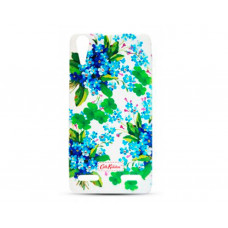 Силиконовая накладка Lenovo A6000 Diamond Cath Kidston Romantic Blue