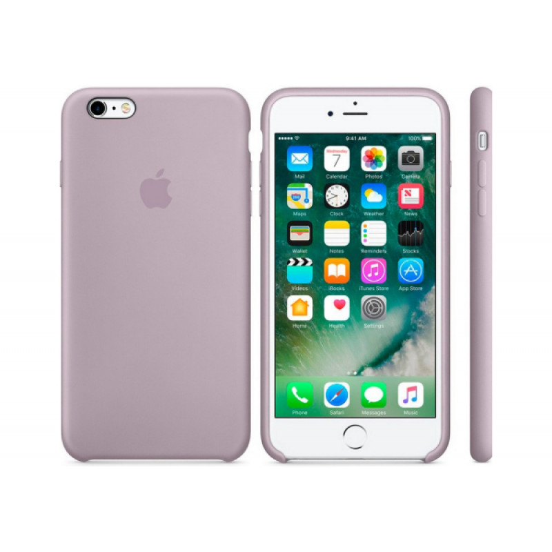 Силіконова накладка Silicone Case для iPhone 7/8 Lavender