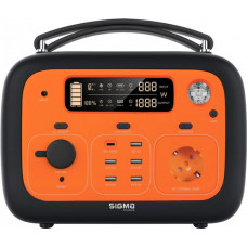 Зарядная станция Sigma mobile X-Power SI140APS Black-Orange (4827798424520)