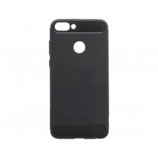 Силіконова накладка Polished Carbon Huawei P Smart Plus Black