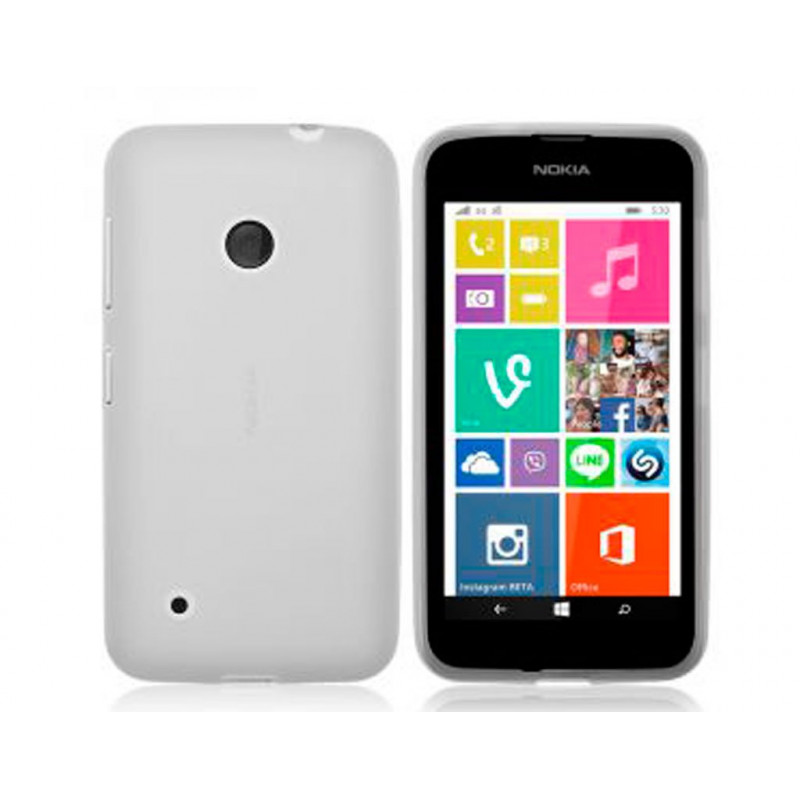 Силиконовая накладка Nokia 530 White