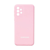 Силіконова накладка Silicone Case для Samsung A32/A325 2021 Light Pink