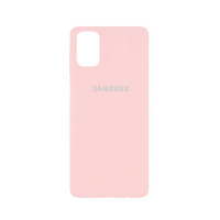 Силиконовая накладка Soft Silicone Case для Samsung M51/M515 2020 Peach